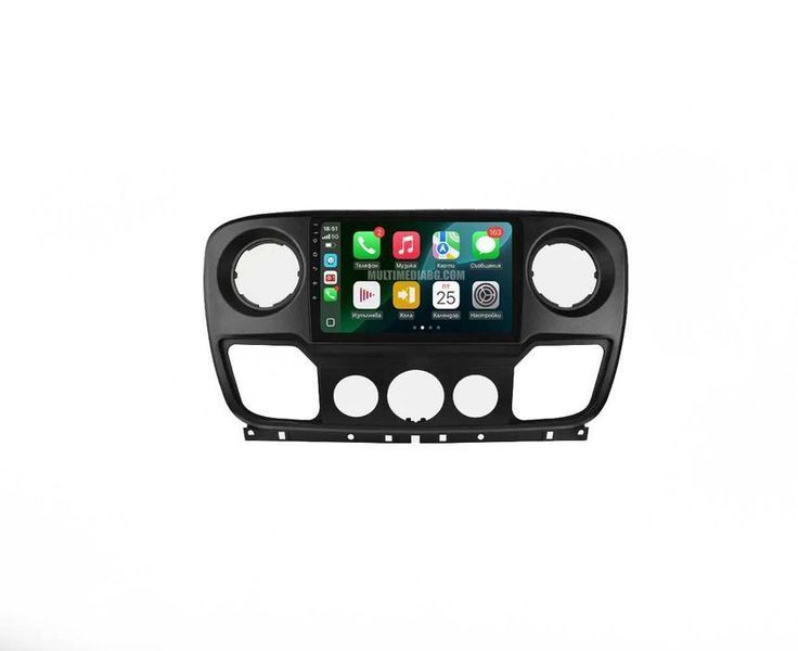 Renault Master 3 2011 - 2021 Мултимедия Навигация Android