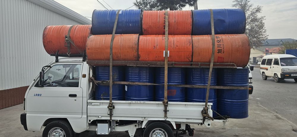 Margilonda temir bochkalar ulgurchi dona sotiladi.daftafka hizmati bor