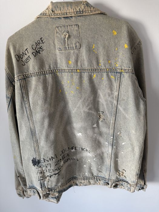 Geaca blugi zara originala marimea M L