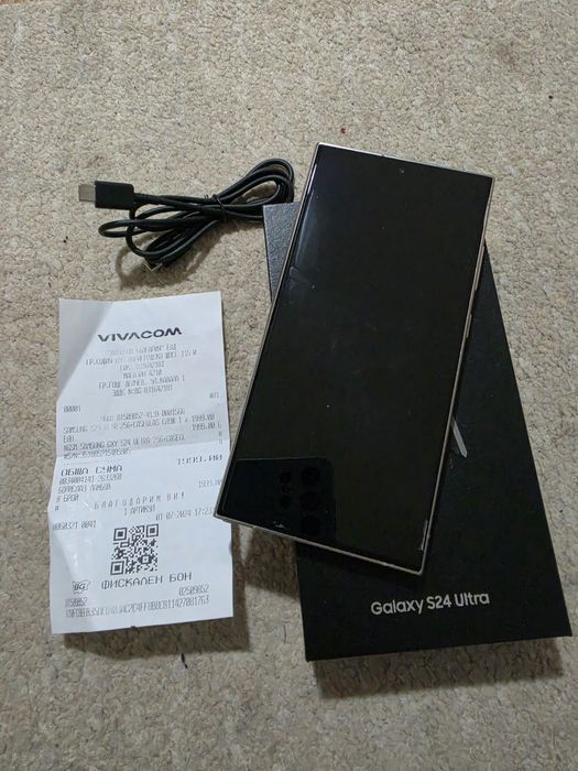 Samsung Galaxy S24 Ultra 256GB - виолетов