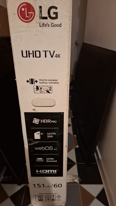 Tv LED LG Smart 60inch , 151 cm, 4K Ultra HD, Clasa A