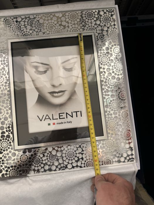 Ramă foto LUX Valenti Argenti Italia Argint Micro Silver Noua