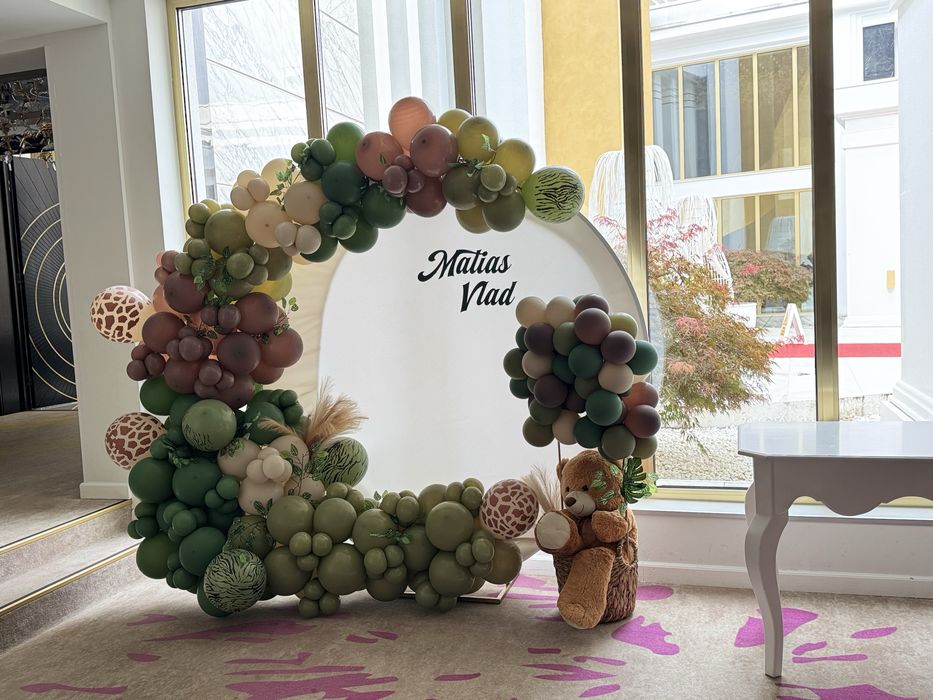 Decor evenimente/nunta/botez /aniversari /arcada flori/arcada baloane