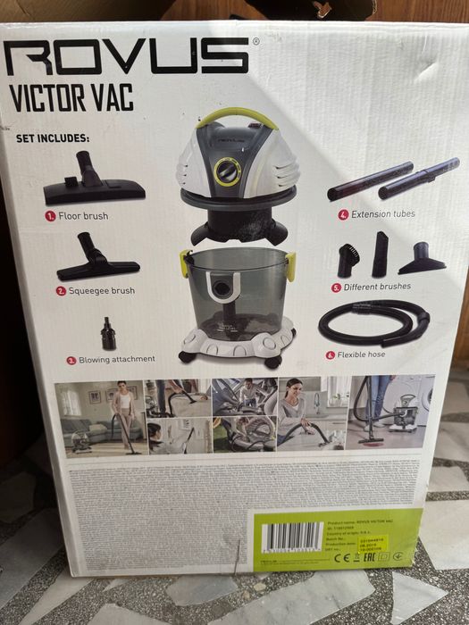 Прахосмукачка 3 в 1 - Rovus Victor vac 1200 W
