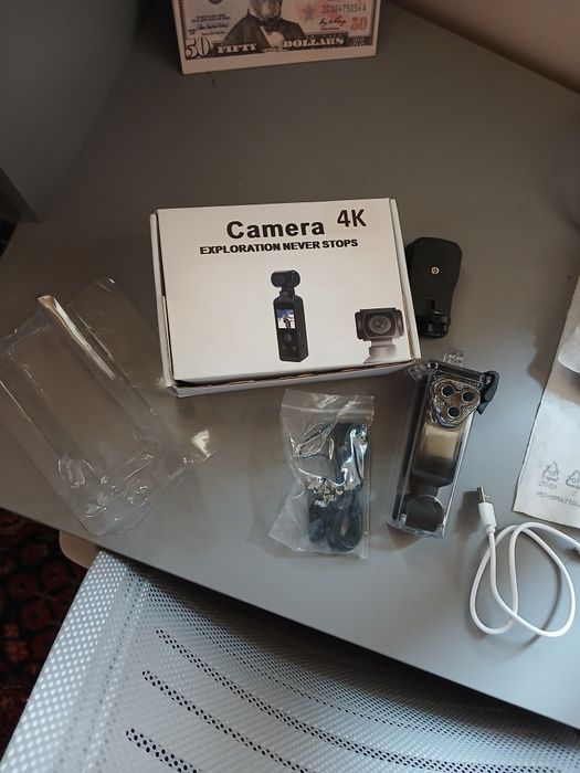 Компактная 4K экшн-камера для влогов (Pocket Camera) — Новая