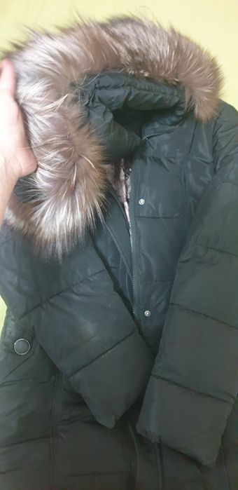Куртка с натуральный мехам