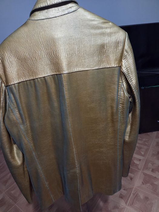 Кожаный костюм хамелеон