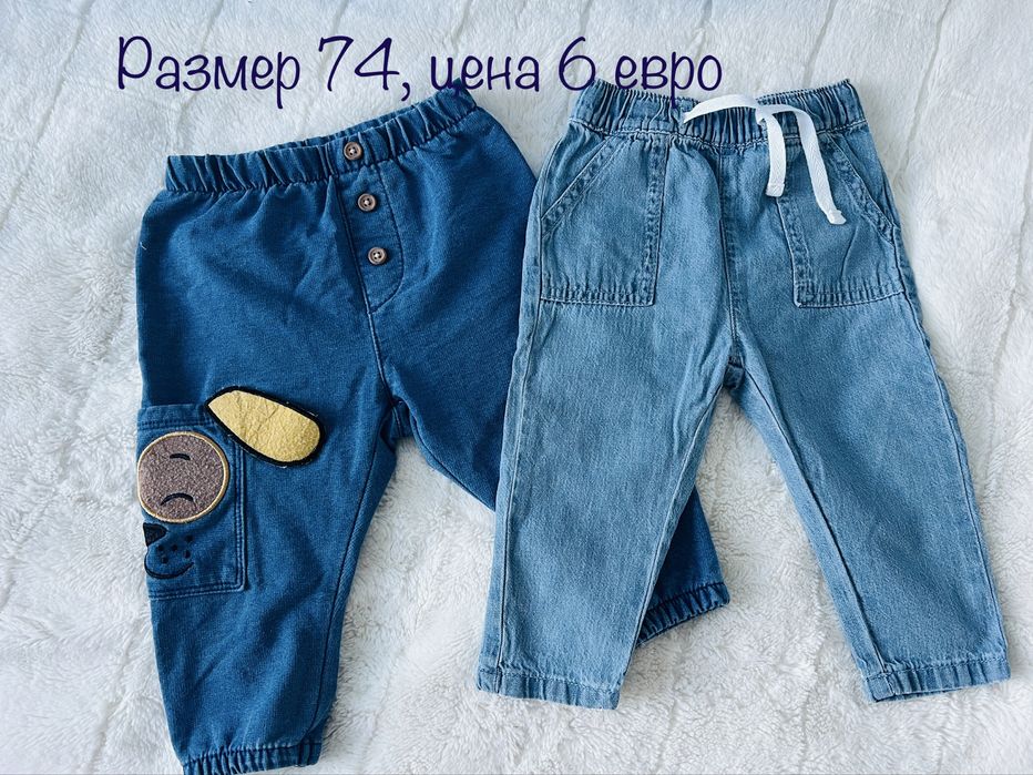 Продавам лот или по отделно много запазени дрешки размер 74 Benetton, H&M и други