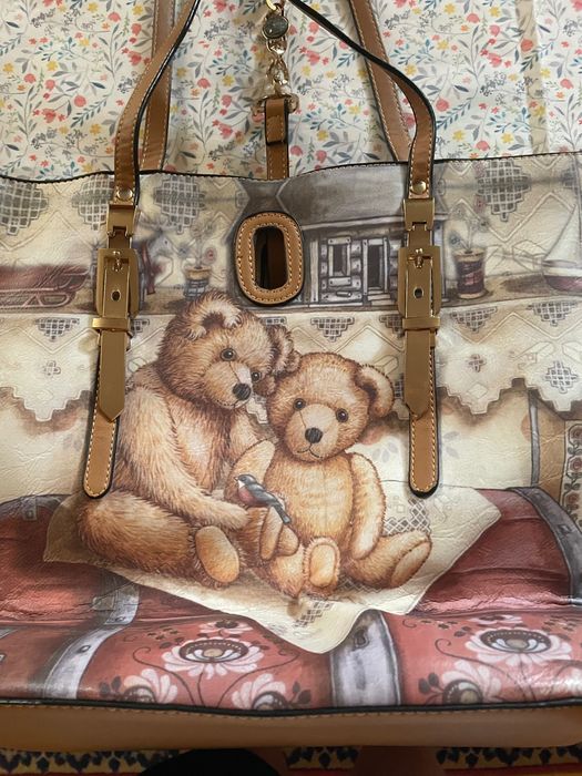 Кафява чанта с мечета