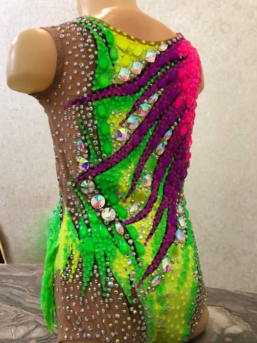 Купальник для художественной на прокат. На 5-6года