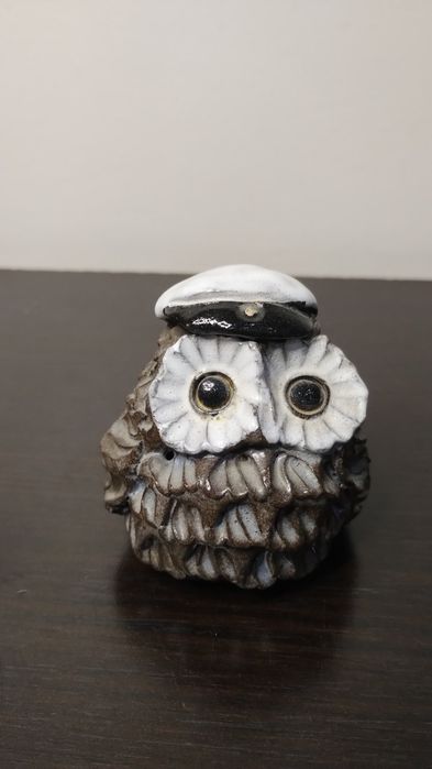 Изключително сладки фигурки на бухалчета. Арт керамика.