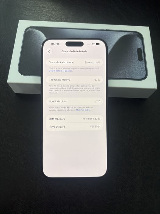 Iphone 15 pro max  256gb