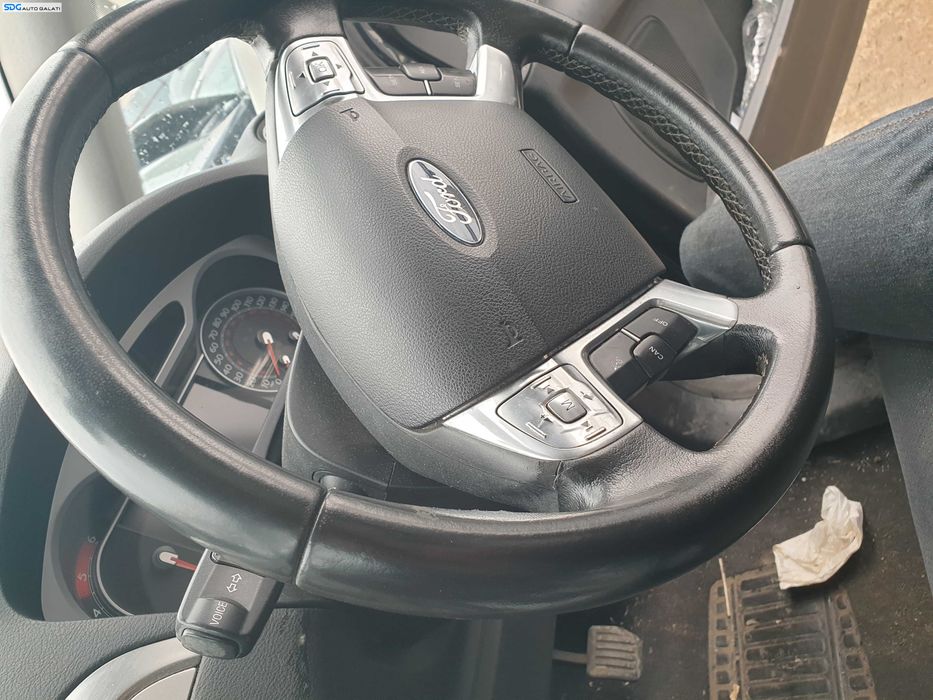 Volan 4 Spite cu Comenzi FARA Airbag Ford S Max 2006 - 2014 [K5206]
