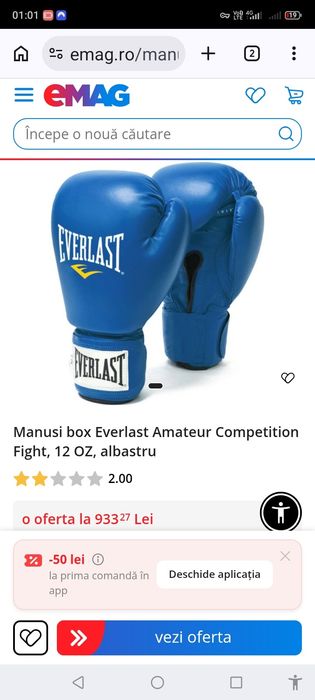 Manusi de box Everlast