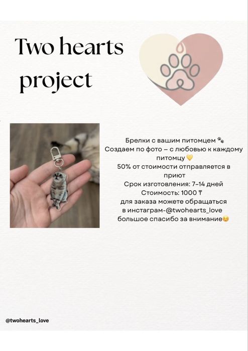 брелки с  вашими питомцами