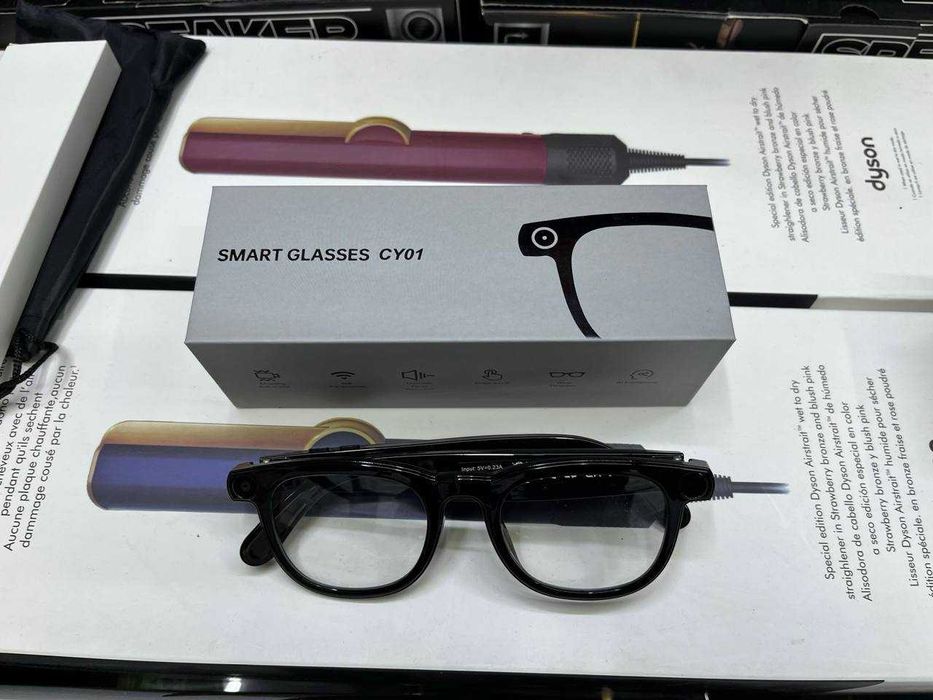 смарт очки с камерои и наушнигом