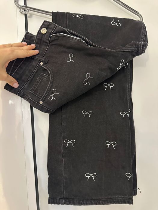 Zara дънки на цветя