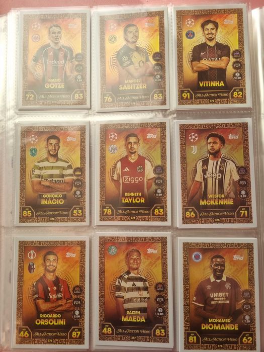 Topps Match Attax 25/26 карти