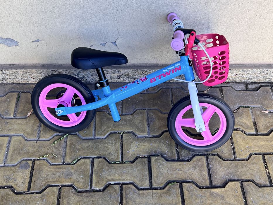 Bicicletă fără pedale B'TWIN RunRide 500 pentru copii 2-4 ani