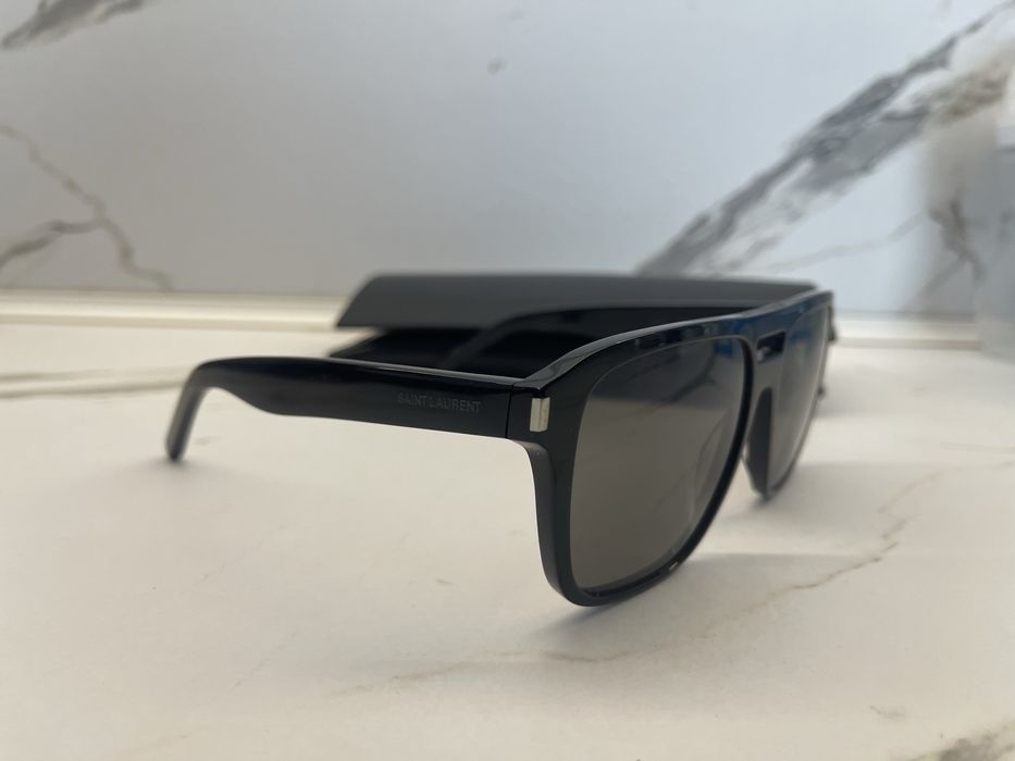 Слънчеви очила Saint Laurent черни