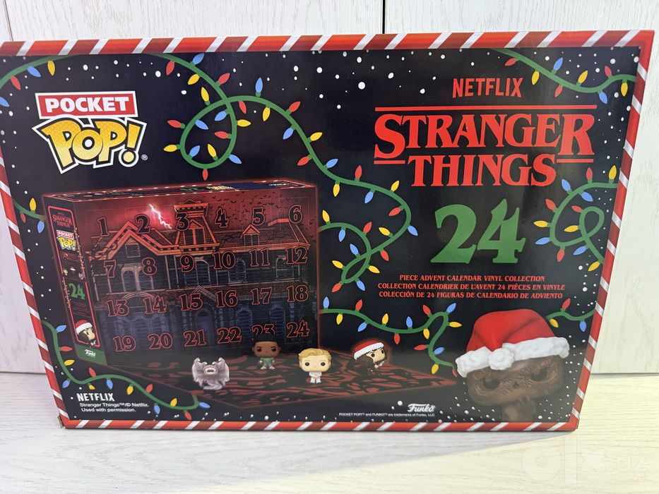 Оригинальный адвент-календарь Stranger Things от Funko!!