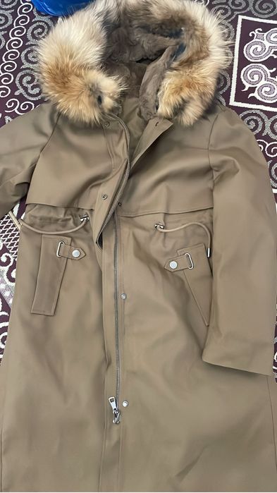 Натуралка,зимняя парка