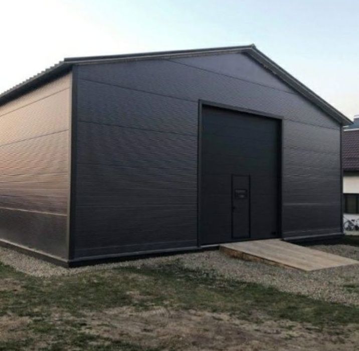 Vând garaj auto pe structură metalică