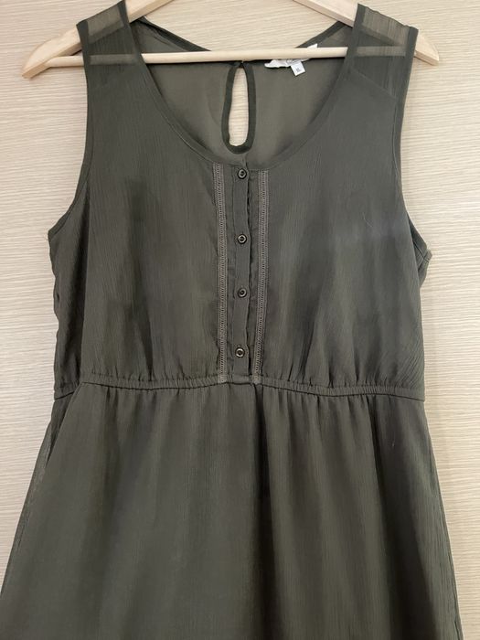 Rochie fara maneci kaki c&a XL