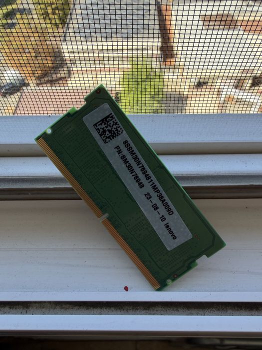 8GB Ram SODIMM 4800 DDR5