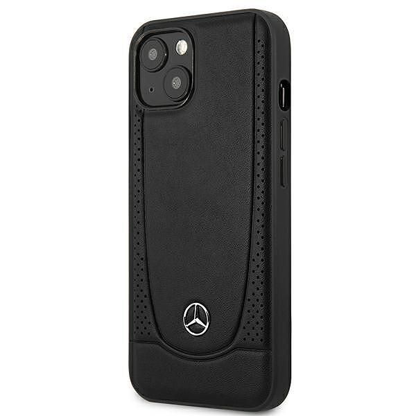 Mercedes hardcase leather urban - лицензиран кожен кейс за iphone 15,