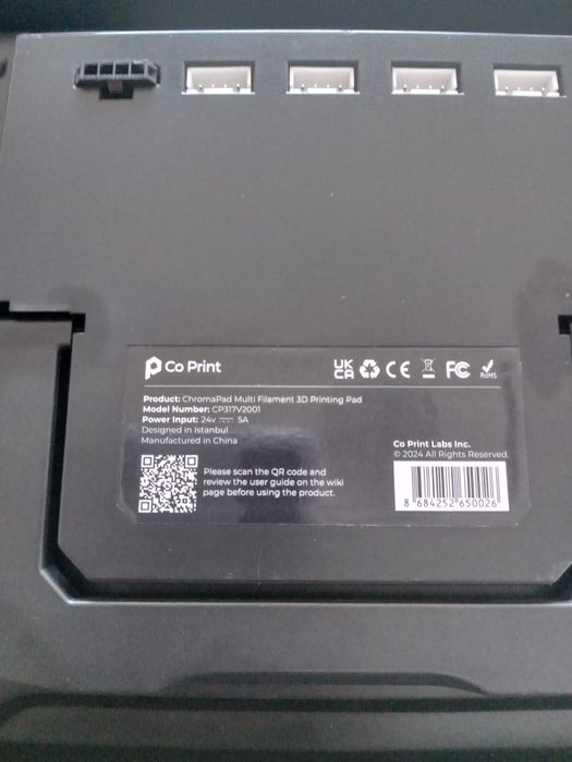 Co Print ChromaPad / Управление на 3D принтери