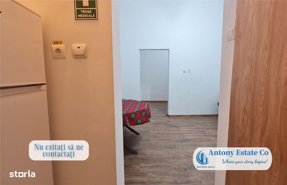 Antony Estate | Apartament de închiriat, 1 Camera, Ultra-Central, Orad