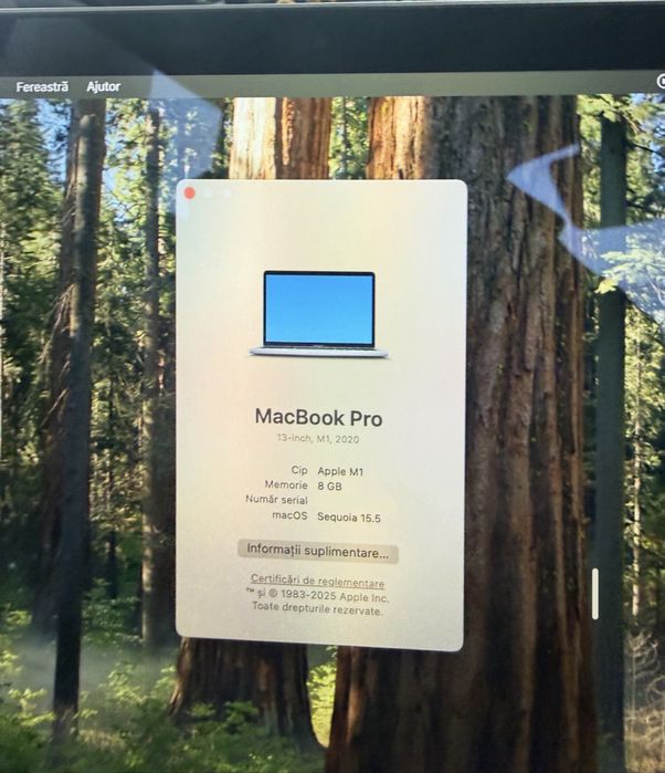 MacBook Pro M1 | 512GB SSD | 8GB RAM – Stare excelentă