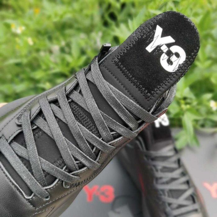 Adidasi Y-3, Kaiwa - Black Premium din Piele NOI Yohji Yamamoto Y3