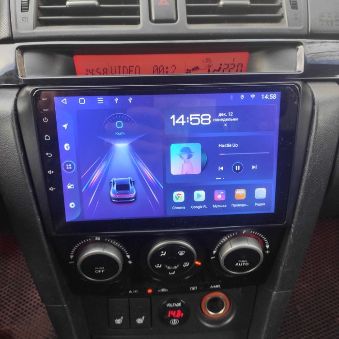 Мултимедия 9" ANDROID 14 за Mazda 3 III BK CARPLAY RDS DSP навигация