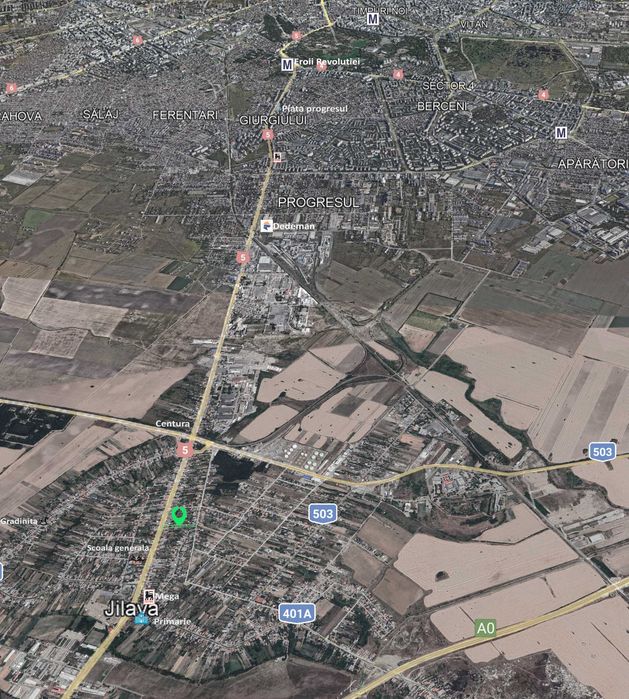 Vilă Cu Teren 1317 Mp +2300 Mp, Dublă Deschidere –Locuință + Investiție–Jilava