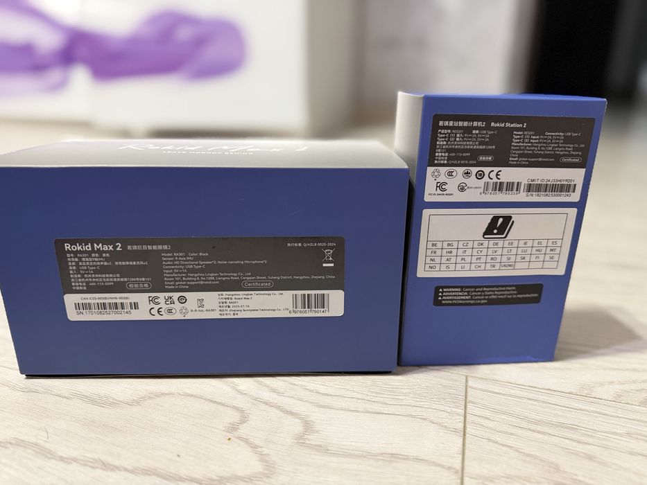 Set Ochelari AR Rokid Max 2 + Statie