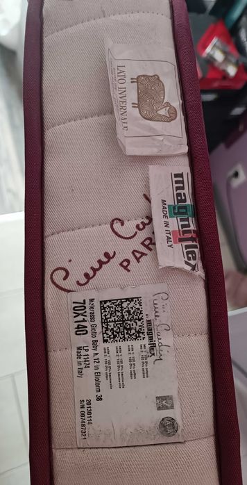 Бебешки матрак Magniflex Baby Pierre Cardin 70 x 140 × 12см.