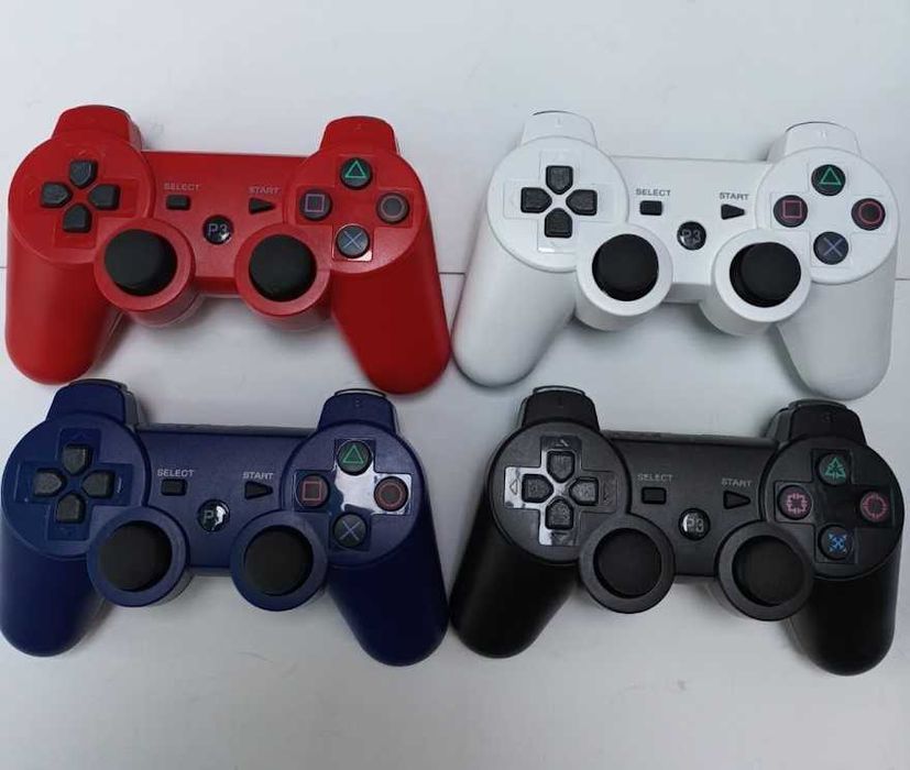 Джойстик - Безжичен с Вибрация за ПС3 + Усб Кабел Подарък