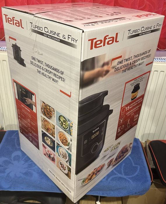 Multicooker Tefal Turbo Cuisine & Fry CY778830 nou, sigilat
