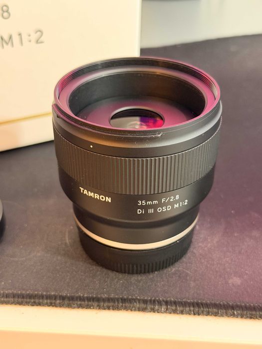 Obiectiv Tamron 35mm f/2.8 Di III OSD M1:2 – Sony E (Nou)