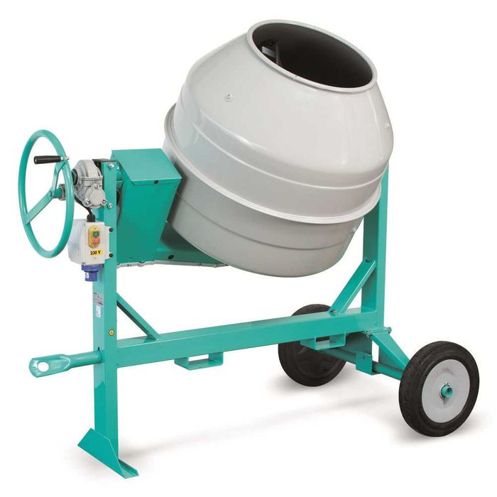 Betoniera Imer Syntesi 350, capacitate 345l, motor 400V, 1.1kW, diam. cuva 823mm