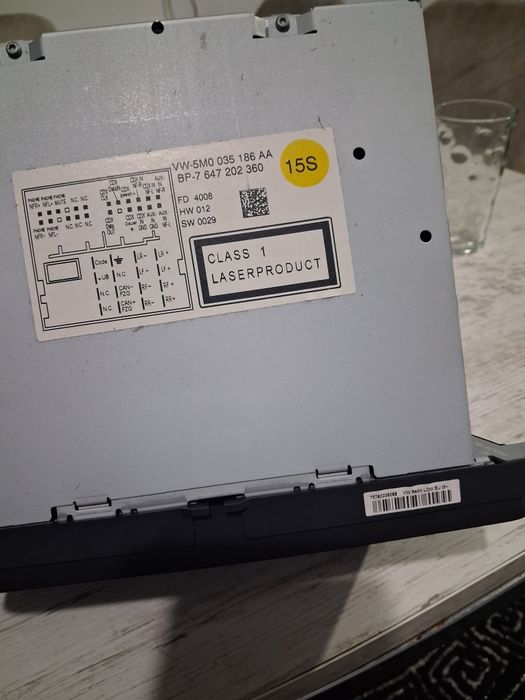 Vand CD player tiguan