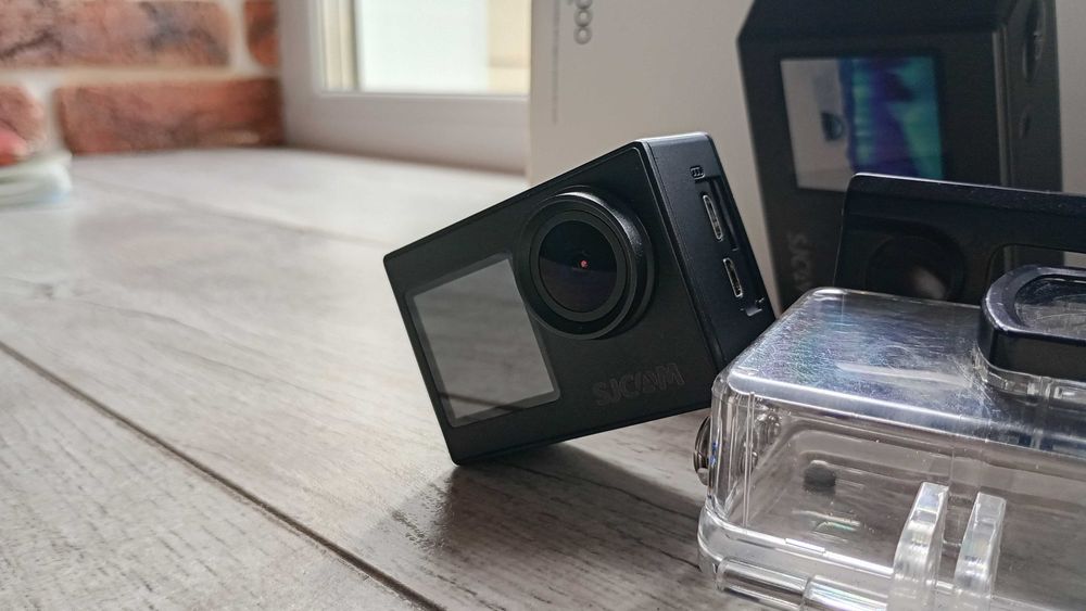 Экшен камера sjcam sj4000 dual screen