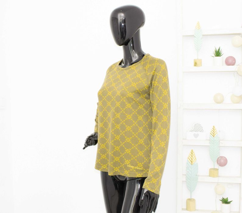 Kari Traa дамска блуза от мериносна вълна термо бельо зелено S