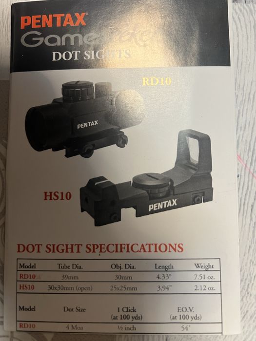 Бързомер PENTAX RD10