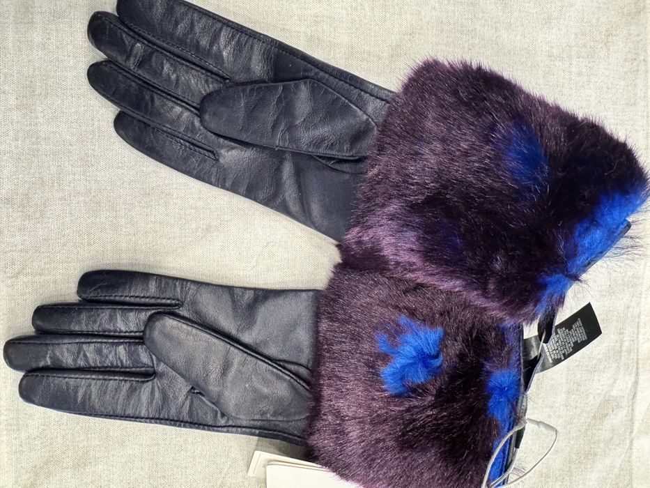 Дамски ръкавици естествена кожа Ted Baker