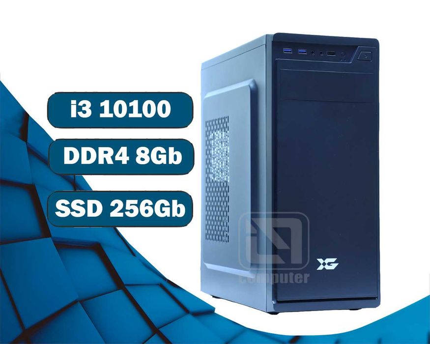 i3 10100/ 8Gb UHD Graphics 630 X-Game Компьютер