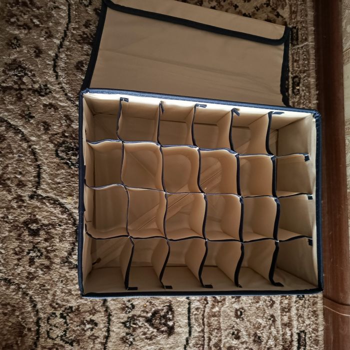 Органайзер для одежды, носков, нижнего белья с крышкой 3/1