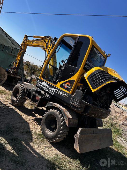 Ekskavator Hyunday 555